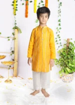 Gotta Embroidered Kurta Set