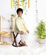 Gotta Embroidered Kurta Set - Image 14