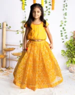 Gotta Jaal Organza Ghagra with Butti Blouse