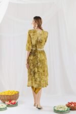 Crepe Up And Down With Tube Dhoti Dress - Image 5