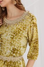 Crepe Up And Down With Tube Dhoti Dress - Image 4