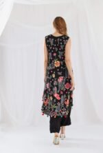 Multicolor Resham Indowestern Set - Image 3