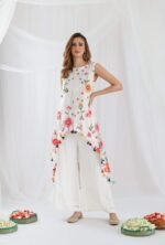 Multicolor Resham Indowestern Set - Image 6