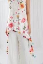 Multicolor Resham Indowestern Set - Image 9