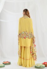 Multicolor Resham Sharara Set - Image 6