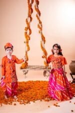 Lotus Kota Doria Lehenga - Image 5