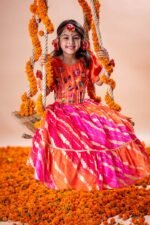 Lotus Kota Doria Lehenga - Image 2
