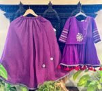 Kota Doria Peplum Ghagra