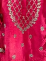 Kota Doria Kurta Skirt Set - Image 3