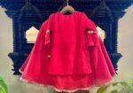 Kota Doria Kurta Skirt Set - Image 2