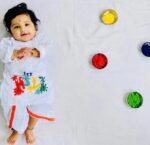 1St Holi Dhoti Kurta Set
