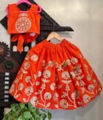 Flower Gotta Lace Lehenga - Image 8