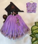 Safari Embroidered Lehenga/Ghagra Set - Image 15