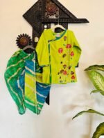Lotus Kota Doria Dhoti Kurta - Image 7