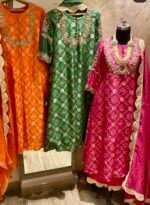 Floral Banarsi Suit - Image 5