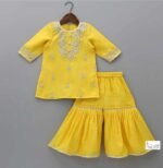 Pearl Embroidered Sharara Set - Image 15