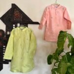 Sunflower Pearl Kurta Pyjama Set