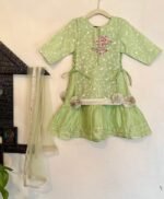Flower Kota Doria One Piece Kurta - Image 2