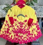 Pink Flower Lehenga/Ghagra