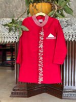 Pearl Embroidered Sherwani Set - Image 8