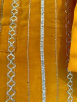 Gotta Embroidered Kurta Set - Image 4