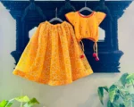Gotta Jaal Organza Ghagra with Butti Blouse - Image 7
