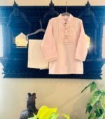 Honeycomb pintucks kurta - Image 5