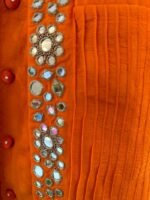 Mirror Work Sherwani Jacket Set - Image 7