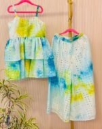 Mirror Batik Dyed Top And Pants Set - Image 6