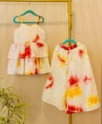 Mirror Batik Dyed Top And Pants Set - Image 4