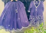 Pearl Embroidered Ghagra Set - Image 9