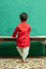 Flower Sutta and Bullion Nehru Jacket Set - Image 4