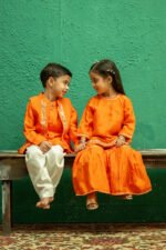 Mirror Work Sherwani Jacket Set - Image 2