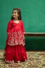 Pearl Embroidered Ghagra Set - Image 4