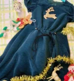 Reindeer Crushed Dress