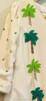Enchanted Coconut Tree Sharara Set - Image 2
