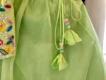 Enchanted Multicolor Ghagra Set - Image 11
