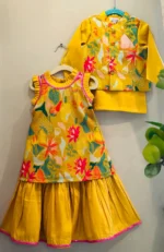 Enchanted Printed Sharara Set - Image 9