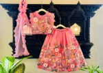 Enchnated Embroidered Ghagra Set - Image 7