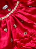 kundan Flower Jamna Set - Image 2