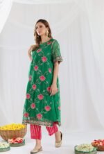 Mohak Organza Kurta Set