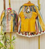 Crushed Tissue Kurta Set - Image 6