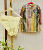 Crushed Tissue Kurta Set