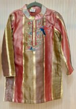 Crushed Tissue Kurta Set - Image 3