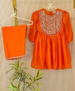 Mirror Work Anarkali Set
