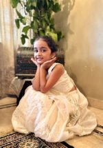 Flower Organza Cutwork Lehenga - Image 5