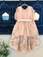 Flamingo Floral Embroidered Lehenga - Image 10