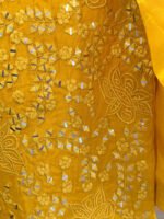 Foil Floral Kurta Set - Image 3