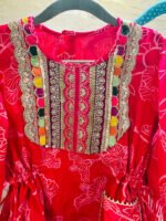 Printed Side Tie Kurta Set - Image 2
