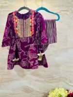 Printed Side Tie Kurta Set